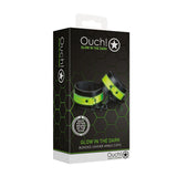OUCH! Glow In The Dark Handcuffs - Black/Glow In Dark Restraints - Image 4
