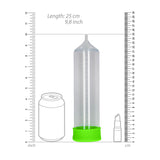 OUCH! Glow In The Dark Comfort Beginner Pump - Clear/Glow Penis Pump - Image 5