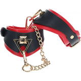 OUCH! Milan Collection - Handcuffs - Black/Red Restraints - Image 2