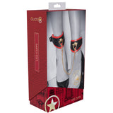 OUCH! Milan Collection - Leg Cuffs - Black/Red Restraints - Image 3