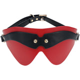 OUCH! Milan Collection - Blindfold - Black/Red Eyemask - Image 1