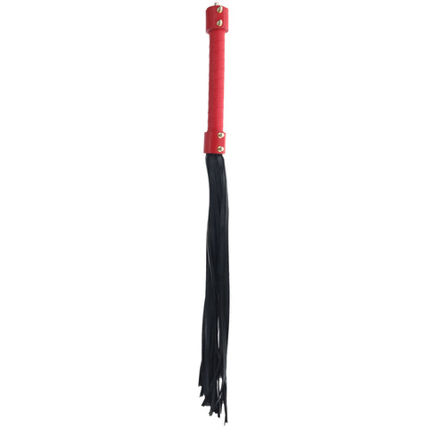OUCH! Milan Collection - Flogger - Black/Red Flogger Whip - Image 1