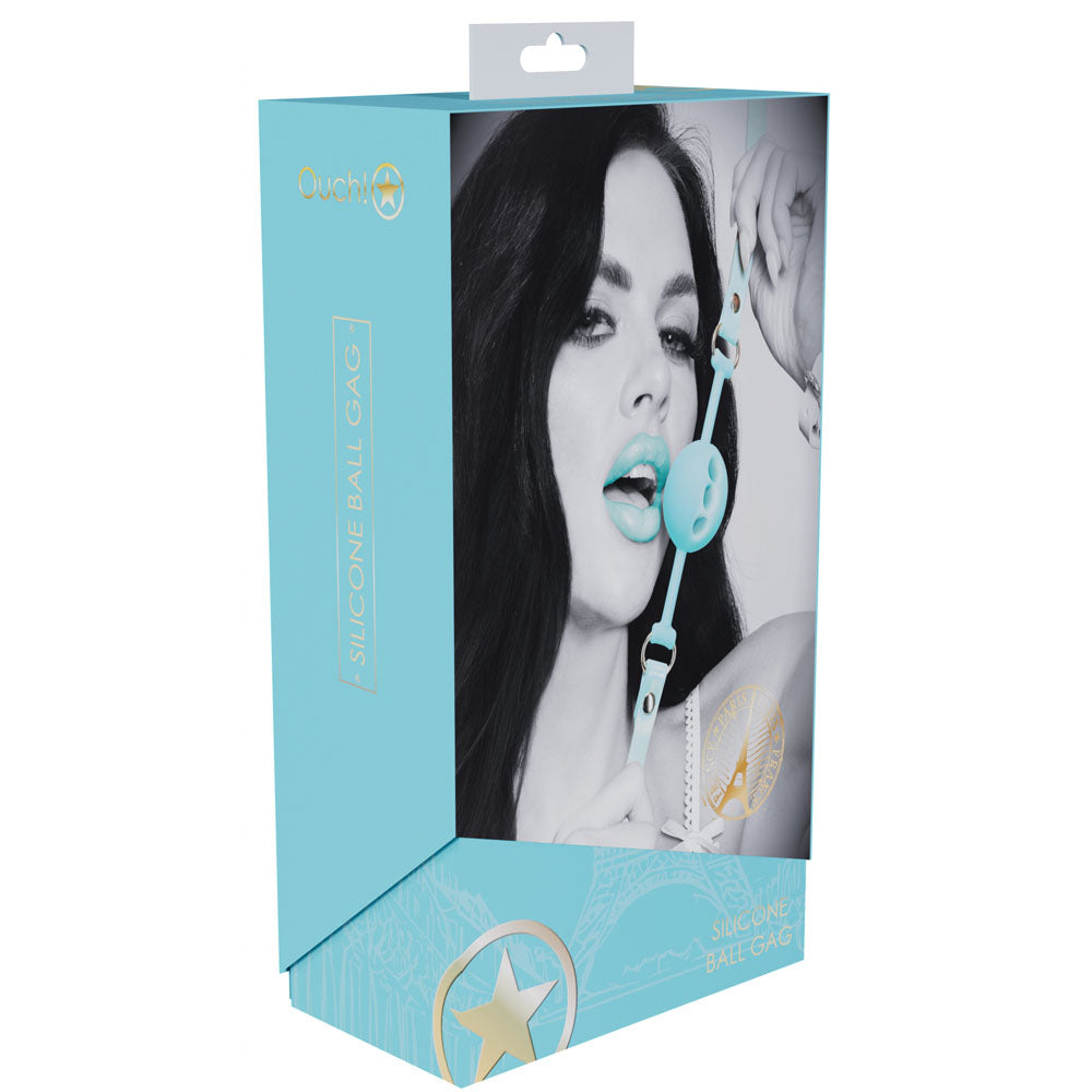OUCH! Paris Collection - Silicone Ball Gag Breatheable Mouth Restraint
