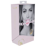 OUCH! Paris Collection - Silicone Ball Gag - Pink Breatheable Mouth Restraint - Image 4