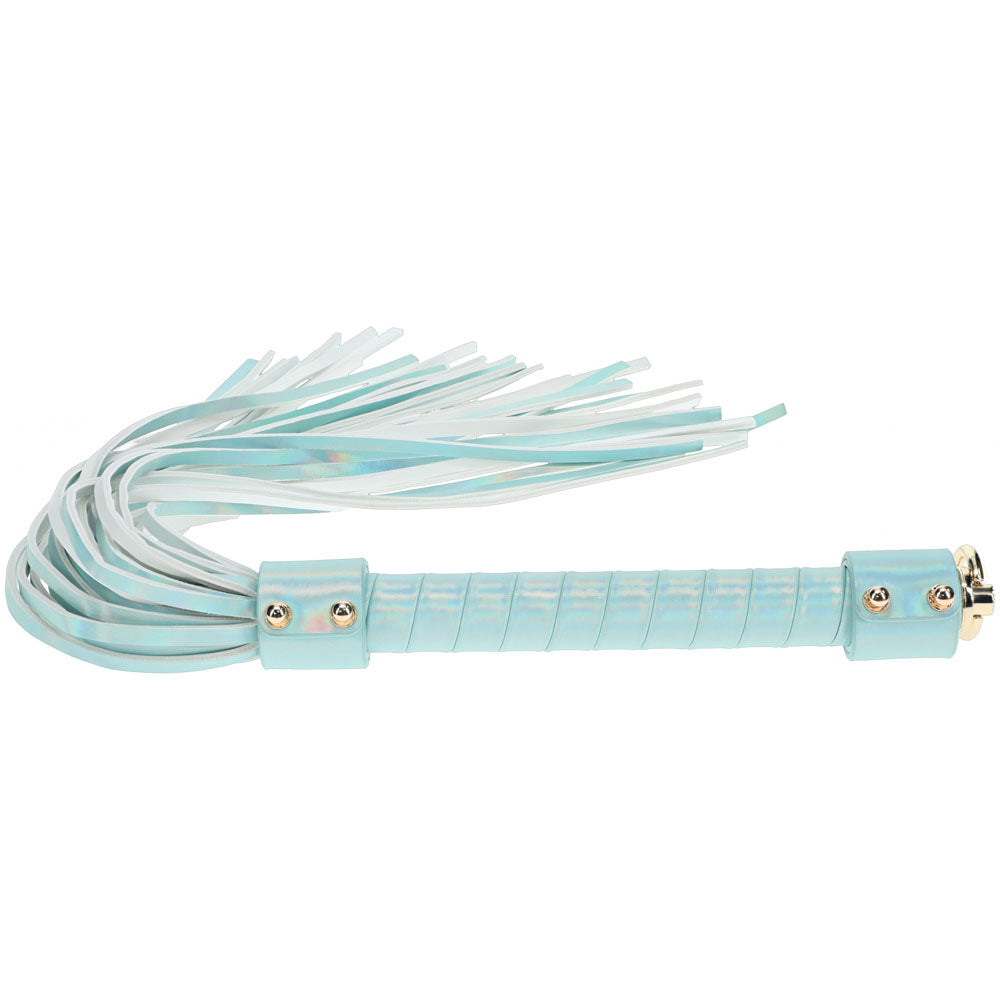 OUCH! Paris Collection - Flogger - Baby Blue Flogger Whip - Image 1