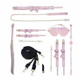 OUCH! Paris Collection - Kit with Bag - Pink Bondage Set with Bag - 8 Piece Kit - Image 2