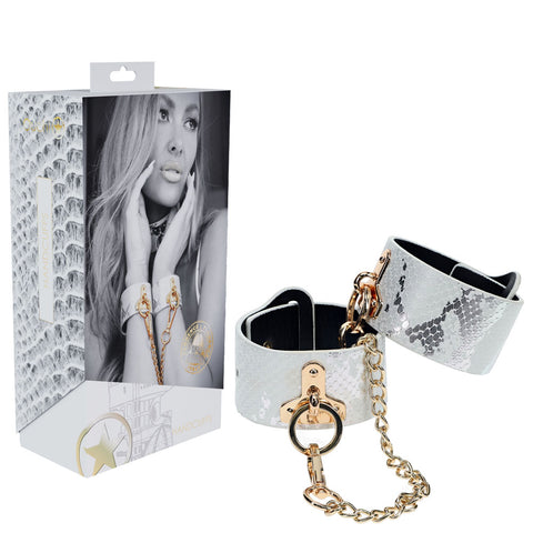 OUCH! Florence Collection - Handcuffs - White Restraints - Image 1