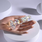 Playboy Pleasure JEWELS BEADS - Clear Glass 12 cm Anal Beads - Image 6