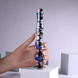 Playboy Pleasure JEWELS WAND - Clear Glass 20.3 cm Dildo - Image 7