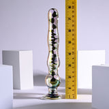 Playboy Pleasure JEWELS WAND - Clear Glass 20.3 cm Dildo - Image 8