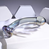 Playboy Pleasure JEWELS KING - Clear Glass 16.3 cm Dildo - Image 3