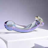 Playboy Pleasure JEWELS KING - Clear Glass 16.3 cm Dildo - Image 5