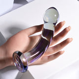 Playboy Pleasure JEWELS KING - Clear Glass 16.3 cm Dildo - Image 6
