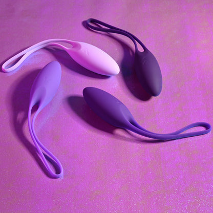 Playboy Pleasure PUT IN WORK - Purple Kegel Ball Set of 4