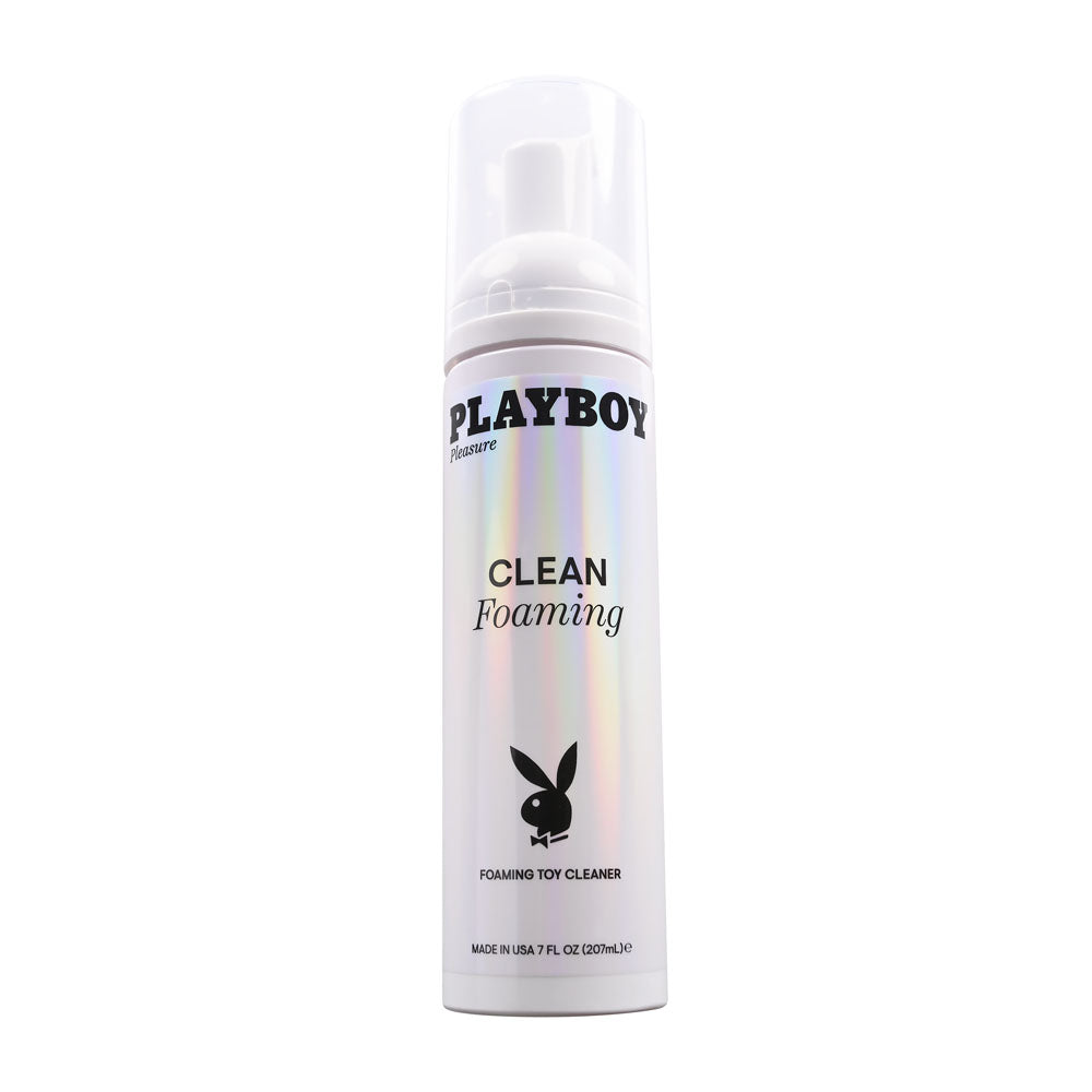 Playboy Pleasure CLEAN FOAMING Toy Cleaner - 207 ml Bottle