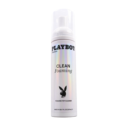 Playboy Pleasure CLEAN FOAMING Toy Cleaner - 207 ml Bottle