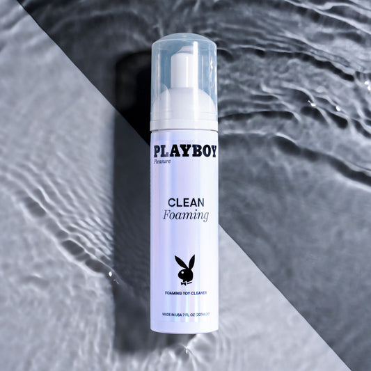 Playboy Pleasure CLEAN FOAMING Toy Cleaner - 207 ml Bottle