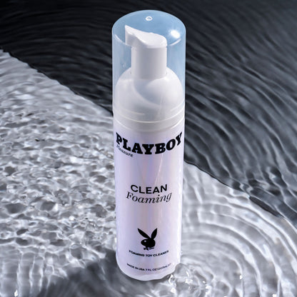 Playboy Pleasure CLEAN FOAMING Toy Cleaner - 207 ml Bottle
