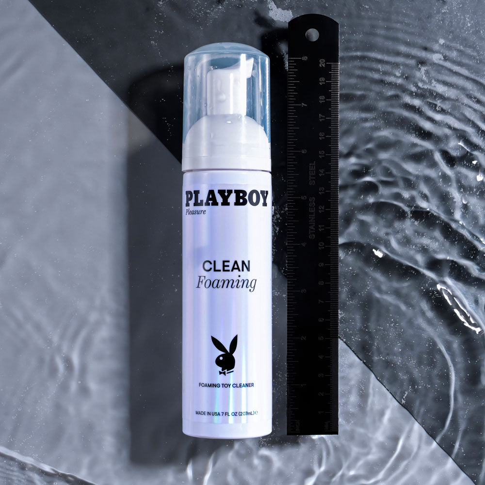 Playboy Pleasure CLEAN FOAMING Toy Cleaner - 207 ml Bottle