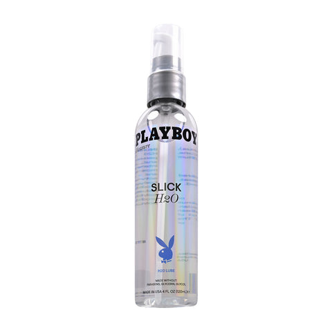 Playboy Pleasure SLICK H2O - 120 ml - Water Based Lubricant - 120 ml Bottle - Image 1
