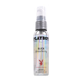 Playboy Pleasure SLICK STRAWBERRY - 60 ml - Strawberry Flavoured Water Based Lubricant - 60 ml Bottle - Image 1