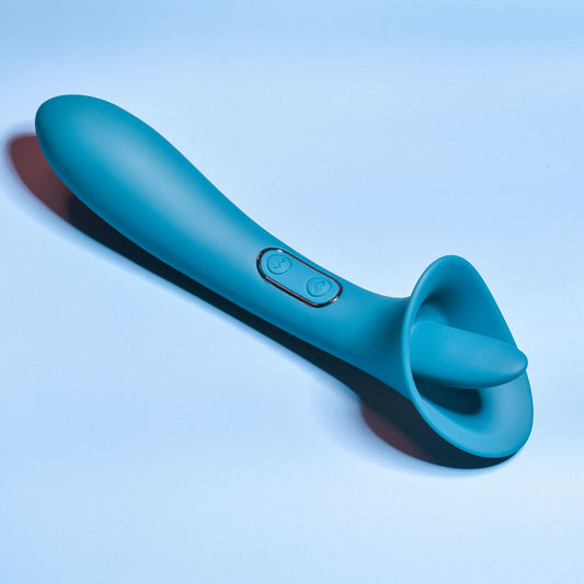 Playboy Pleasure TRUE INDULGENCE 21.3 cm Vibrator with Flicking Tip