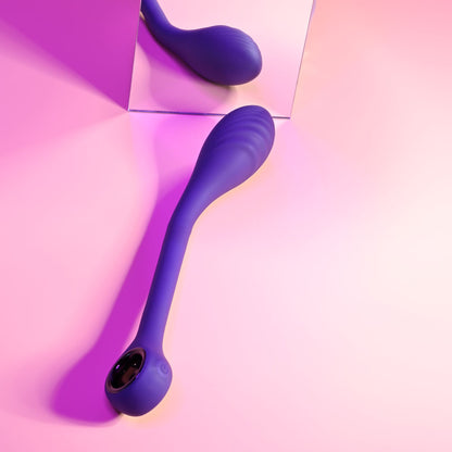 Playboy Pleasure SPOT ON - Purple 22.6 cm Poseable G-Spot Vibrator