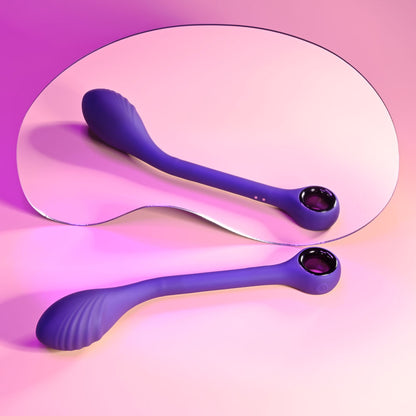 Playboy Pleasure SPOT ON - Purple 22.6 cm Poseable G-Spot Vibrator