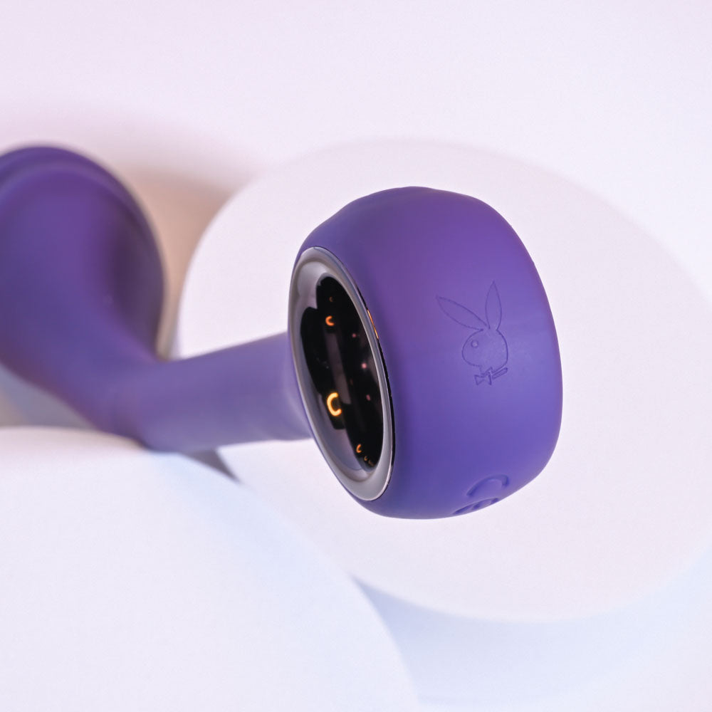 Playboy Pleasure SPOT ON - Purple 22.6 cm Poseable G-Spot Vibrator