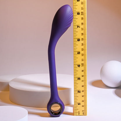 Playboy Pleasure SPOT ON - Purple 22.6 cm Poseable G-Spot Vibrator