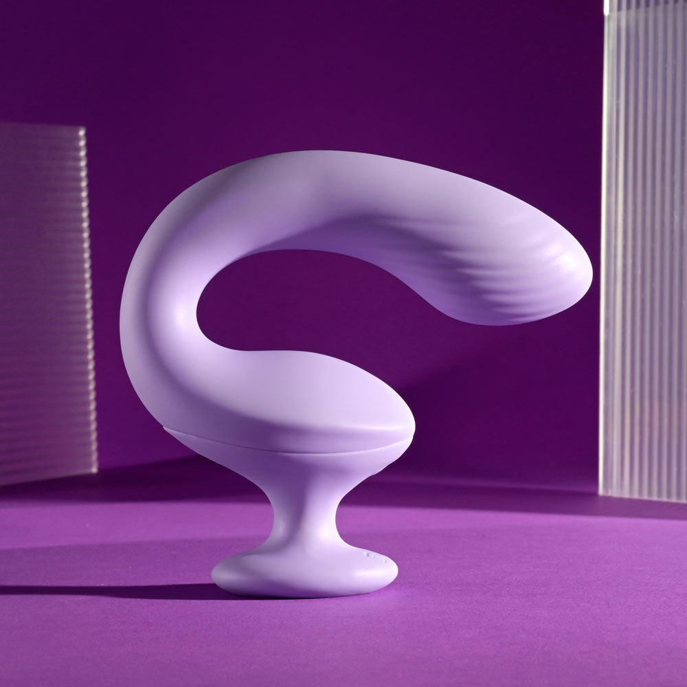 Playboy Pleasure REV ME UP - Purple Dual Motor Curved Vibrator