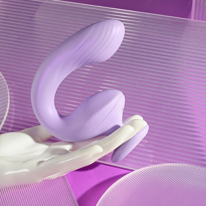 Playboy Pleasure REV ME UP - Purple Dual Motor Curved Vibrator