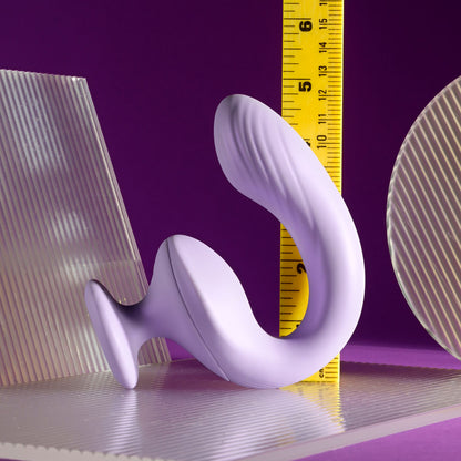 Playboy Pleasure REV ME UP - Purple Dual Motor Curved Vibrator