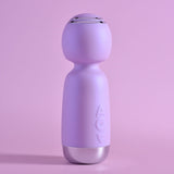 Playboy Pleasure ROYAL MINI - Lilac 12.5 cm USB Rechargeable Mini Wand Vibrator - Image 2