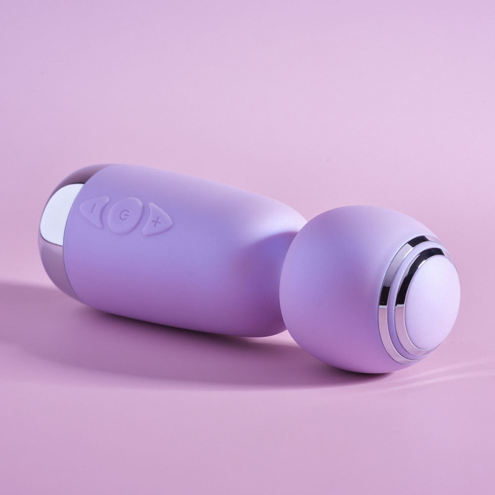 Playboy Pleasure ROYAL MINI Lilac Mini Wand Vibrator for Ultimate