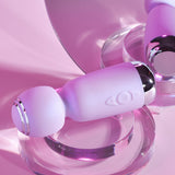 Playboy Pleasure ROYAL MINI - Lilac 12.5 cm USB Rechargeable Mini Wand Vibrator - Image 6