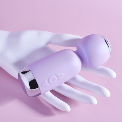 Playboy Pleasure ROYAL MINI Lilac Mini Wand Vibrator for Ultimate