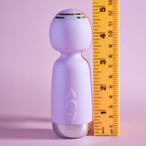 Playboy Pleasure ROYAL MINI - Lilac 12.5 cm USB Rechargeable Mini Wand Vibrator - Image 8