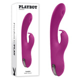 Playboy Pleasure THUMPER - Purple 21.9 cm USB Rechargeable Rabbit Vibrator - Image 1