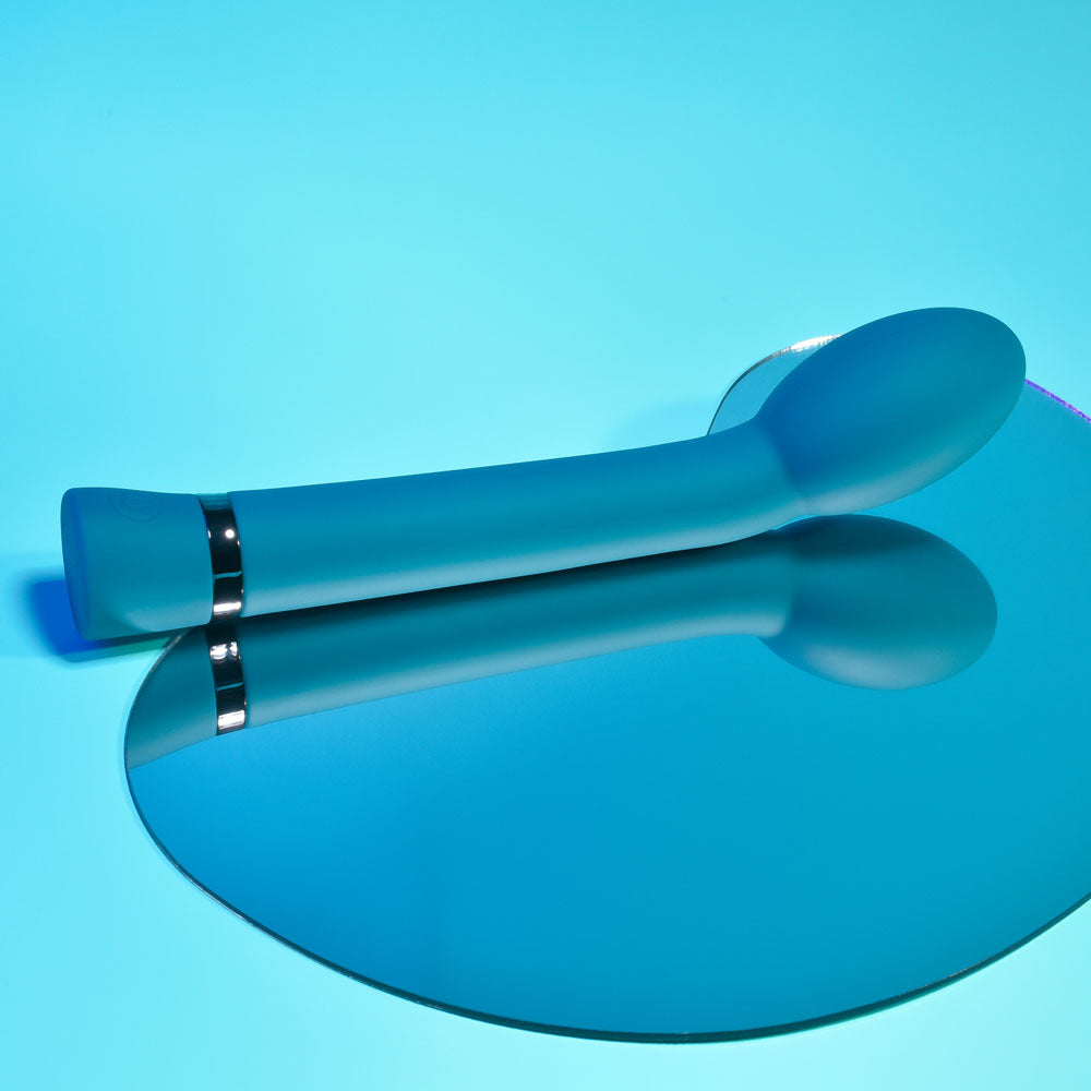 Playboy Pleasure ON THE SPOT - Blue 21.6 cm G-Spot Vibrator