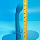 Playboy Pleasure ON THE SPOT - Blue 21.6 cm USB Rechargeable G-Spot Vibrator - Image 7