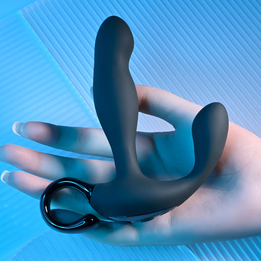 Playboy Pleasure COME HITHER - Black Vibrating Prostate Massager
