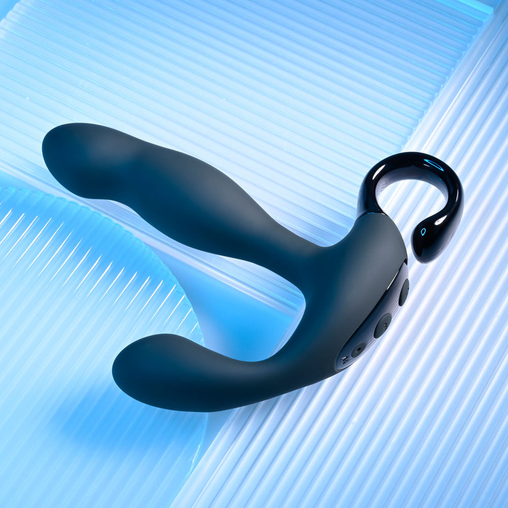 Playboy Pleasure COME HITHER - Black Vibrating Prostate Massager