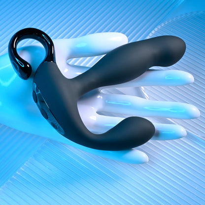 Playboy Pleasure COME HITHER - Black Vibrating Prostate Massager