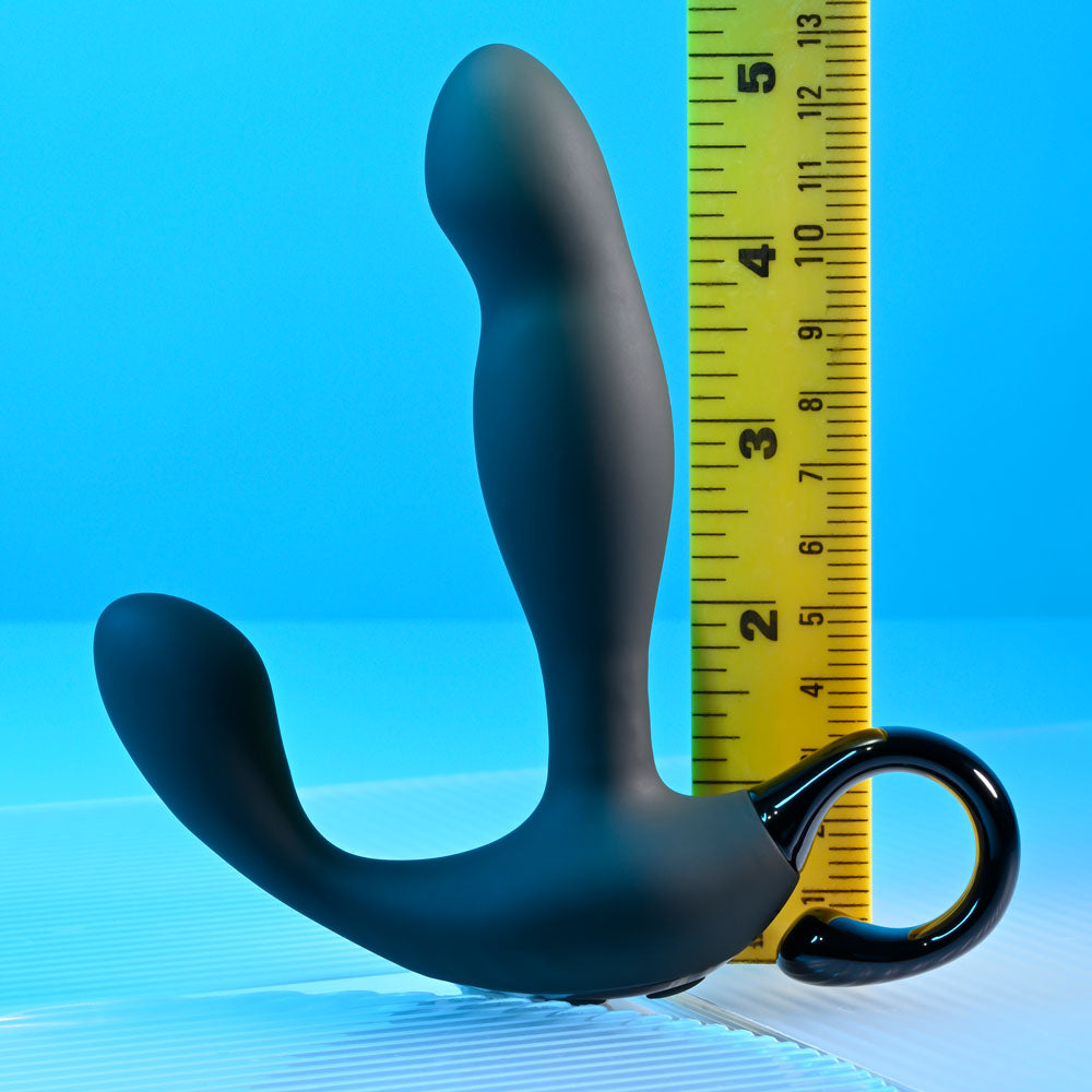 Playboy Pleasure COME HITHER - Black Vibrating Prostate Massager