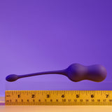 Playboy Pleasure DOUBLE TIME - Purple USB Rechargeable Vibrating Kegel Balls - Image 7