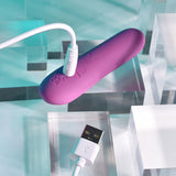 Playboy Pleasure PLAYBOY BULLET - Purple 9 cm USB Rechargeable Bullet - Image 8