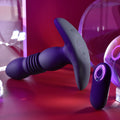Playboy Pleasure TRUST THE THRUST - Black 13.7 cm USB Rechargeable Thrusting Butt Plug with Wireless Remote