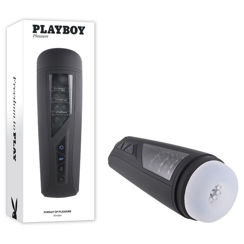 Playboy Pleasure PURSUIT OF PLEASURE - USB Rechargeable Vibrating Stroker - Image 1