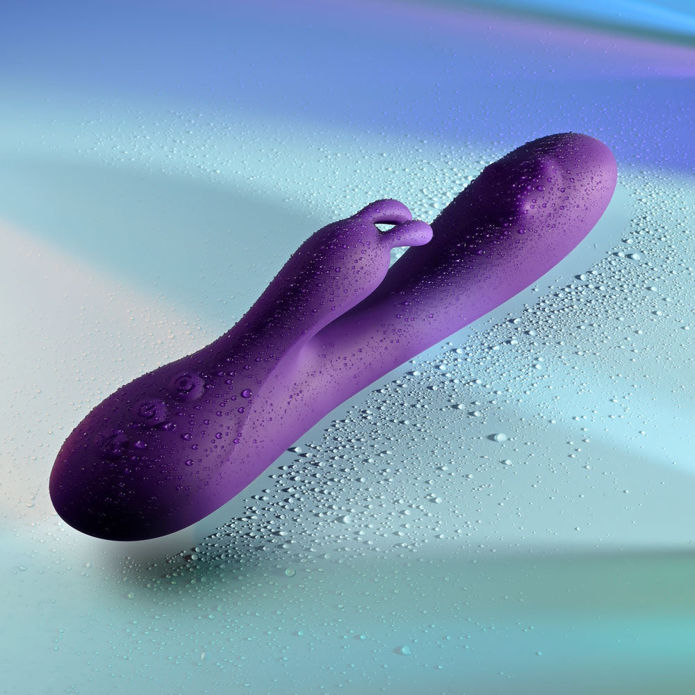 Playboy Pleasure ON REPEAT - Purple 19.7 cm Rabbit Vibrator